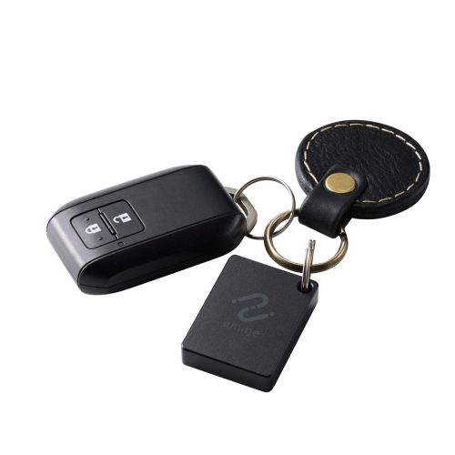 スマートトラッカー/タグ型/IP68設計/iOS対応/最大5年使い切りタイプ/ブラック