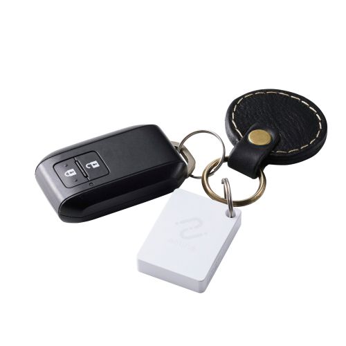 スマートトラッカー/タグ型/IP68設計/iOS対応/最大5年使い切りタイプ/ホワイト