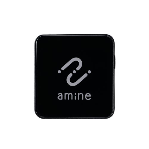 スマートトラッカー/タグ型/IPX5設計/iOS対応/充電タイプ/ブラック