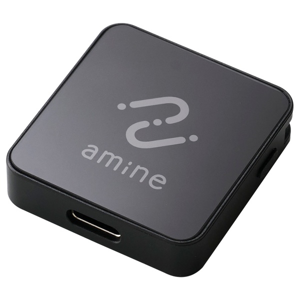 スマートトラッカー/タグ型/IPX5設計/Android対応/充電タイプ/ブラック