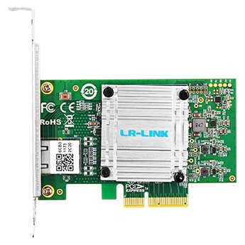 LR-LINK 10Gbイーサネット ネットワーク アダプター/PCIe v4.0 (16GT/s) x4 シングルポート/Marvell AQC113コントローラー