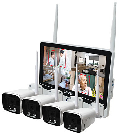 ワイヤレス見張隊NEO グランドスラム カメラ4台タイプ