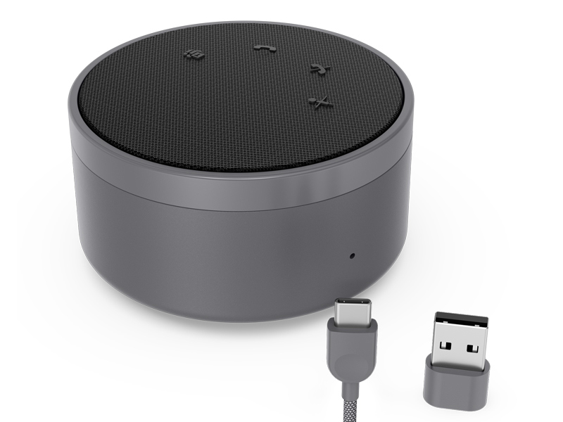 【Cons】Lenovo Go USB Type-C スピーカーフォン（グレー）
