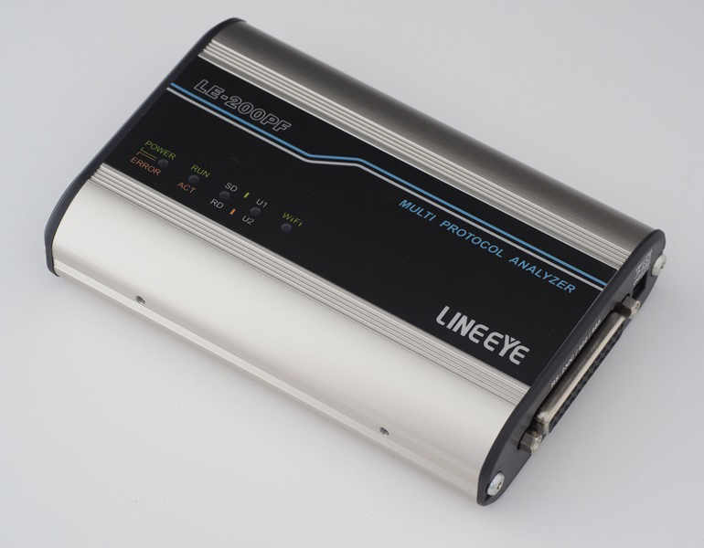 PC接続型通信プロトコルアナライザー