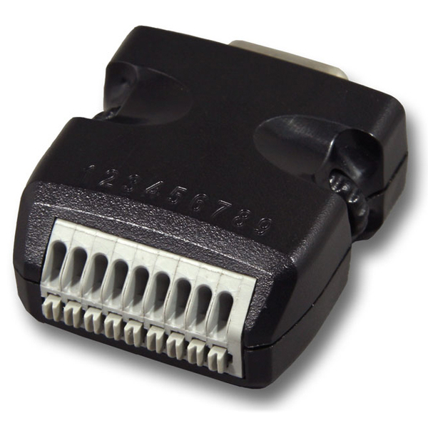 DSUB9ピン用端子台（スクリューレス）