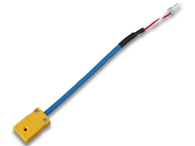 Kタイプ熱電対用ミニチュアコネクタケーブル