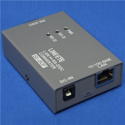 小型インターフェースコンバータ 本体単体 LAN<=>RS-232C Dsub9