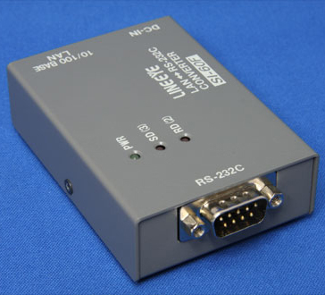 小型インターフェースコンバータ 本体単体 LAN<=>RS-232C Dsub9