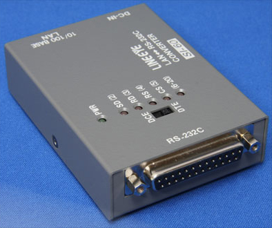 インターフェースコンバータ 本体単体 LAN<=>RS-232C Dsub25