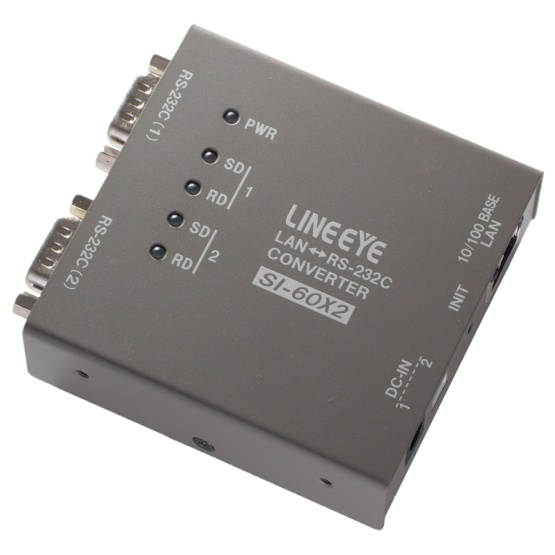 インターフェースコンバータ LAN<=>RS-232C Dsub9 x2