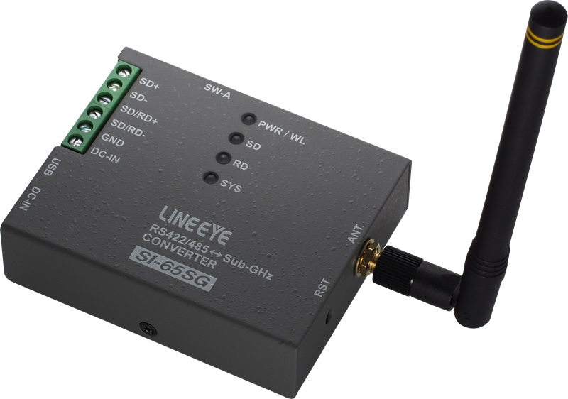 インターフェースコンバータ RS-422/485<=>サブギガ無線