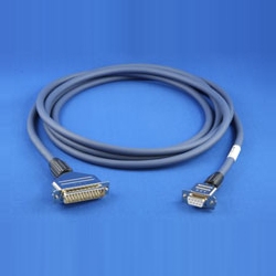 RS-422ケーブル（三菱シーケンサAシリーズ用 芯線9 DB9メス-DB25オス 3m）