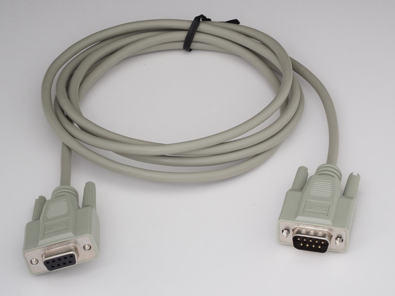 RS-232Cケーブル(D-sub9ピンオス-D-sub9ピンメス ストレート 1.8m)