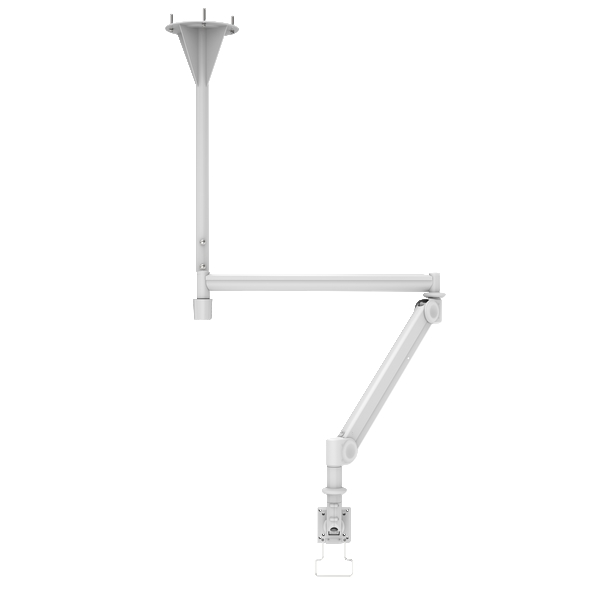 天吊り固定ロングモニターアーム