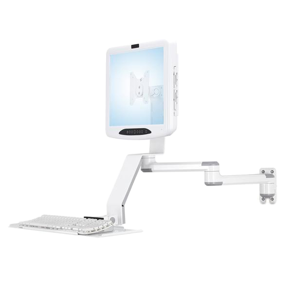 壁面固定アーム HMモニター、キーボードアーム