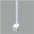液晶モニターアーム用 クランプ固定支柱S(白)LA-501-WH