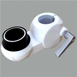 LA-50シリーズ支柱接続用金具（白） モニターアームパーツ