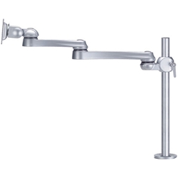 水平多関節モニターアーム ネジ固定 VESA75mm/100mm対応