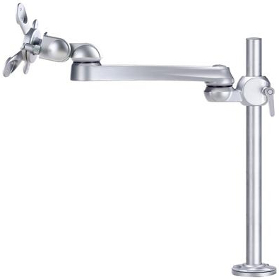 水平多関節モニターアーム ネジ固定 VESA75mm/100mm対応