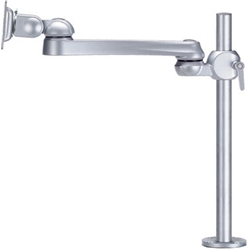 水平多関節モニターアーム ネジ固定 VESA75mm/100mm対応