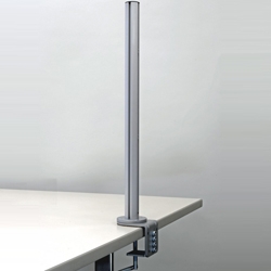 液晶モニターアーム用 クランプ固定支柱スタンド