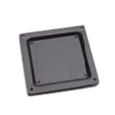 VESA75×75mm→100×100mmピッチ変換アダプタプレート（黒）