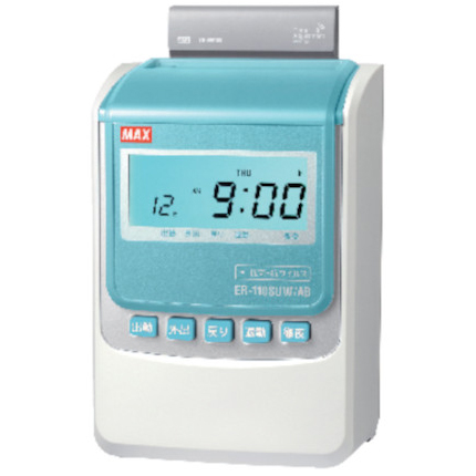 タイムレコーダ 抗菌