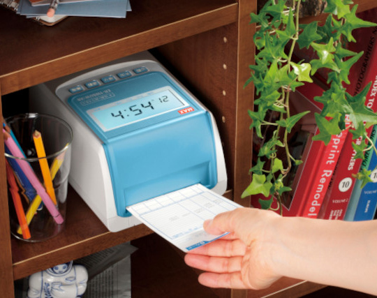 タイムレコーダ 抗菌