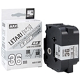 PM-36N/36H用テープカセット 36mm幅 つや消し銀に黒字