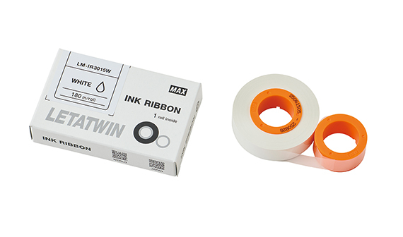 LM-3000PRO専用熱収縮チューブ用インクリボン 白