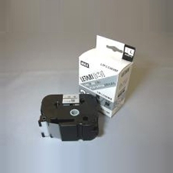 PM-36用テープカセット 36mm幅 つや消し銀に黒字