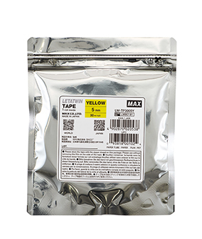 LM-3000PRO専用テープ 5mm幅 黄 30m巻