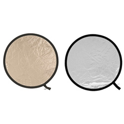 Lastolite リフレクター 50cm サンライト5000K/ソフトシルバー5600K