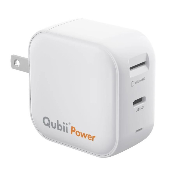 バックアップ機能付き急速充電器 『Qubii Power』