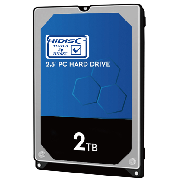 2.5インチ 2TB Non-Stop 高耐久HDD