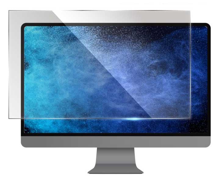 液晶保護フィルム ブルーライトカット65% 21.5型ワイド用