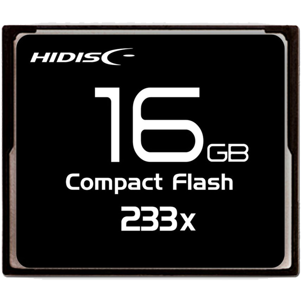 コンパクトフラッシュカード 16GB 233X Read35MB/s