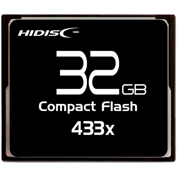 コンパクトフラッシュカード 32GB 433X Read65MB/s