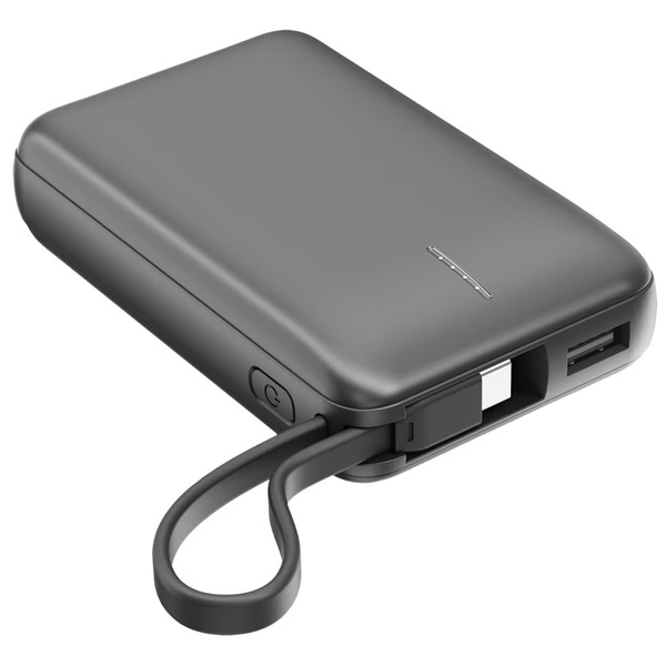 HIDISC リン酸鉄リチウムイオン電池使用 急速充電モバイルバッテリー 10000mAh ブラック