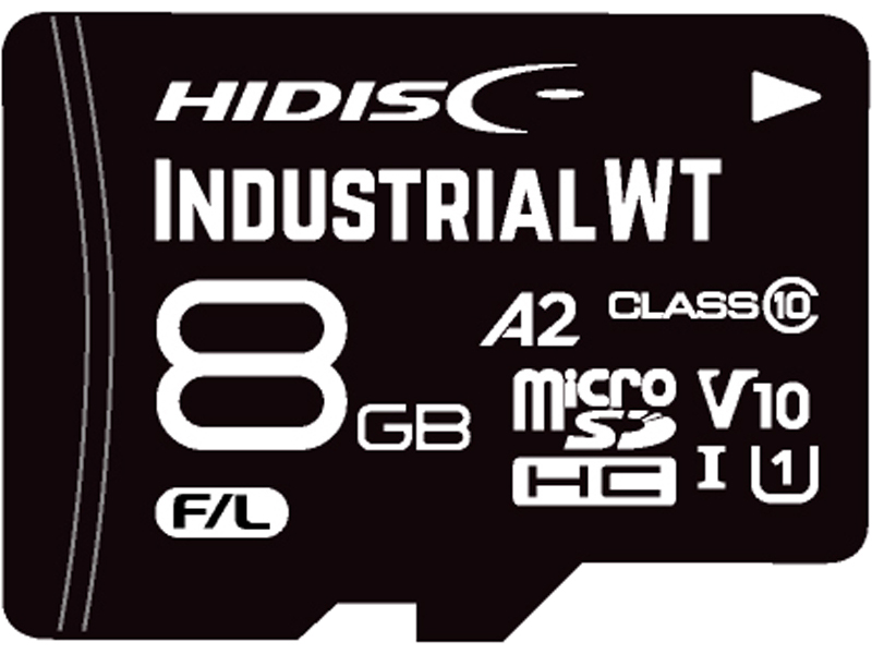 microSDHCカード 8GB 高温度耐久 Class10 UHS-I V10 パッケージ無