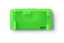 HIDISC SmartKeeper ESSENTIALシリーズ Micro USB-B ポートロック 10 グリーン10個入り