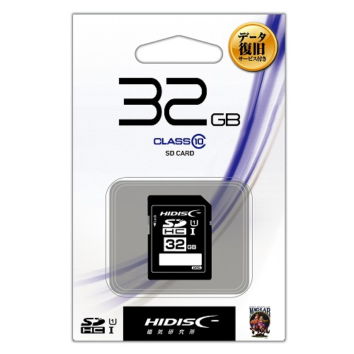 データ復旧サービス付 SDHCカード 32GB Class10 UHS-1