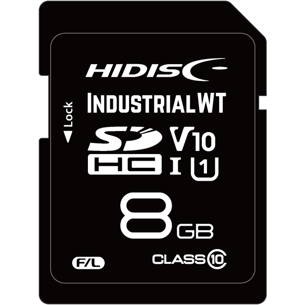 SDHCカード 8GB 高温度耐久 Class10 UHS-I V10 パッケージ無