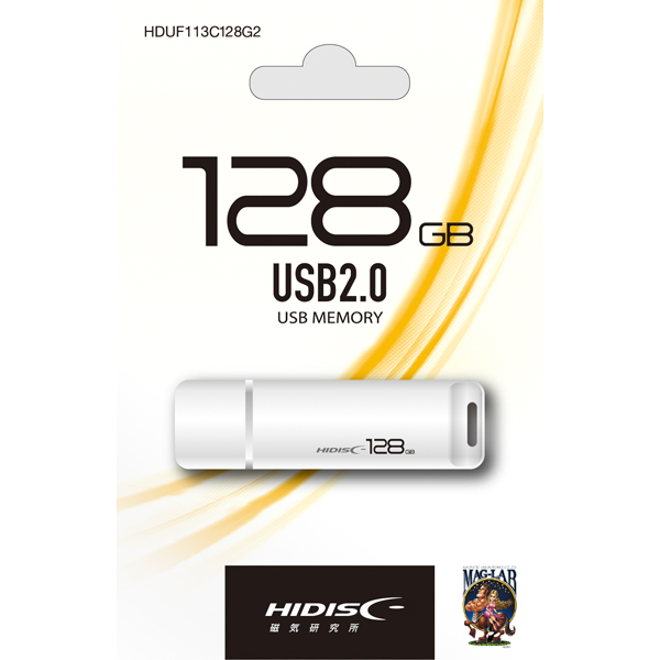 USB2.0メモリ 113C 128GB キャップ式