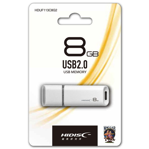 USB2.0メモリ 113C 8GB キャップ式