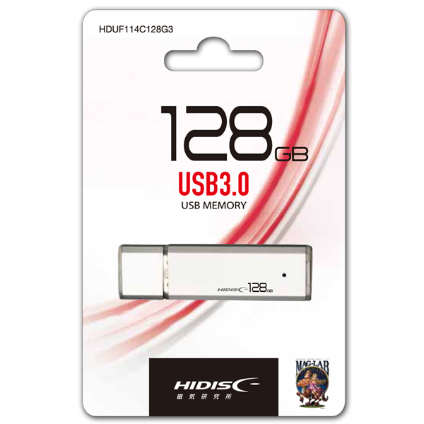 USB3.0メモリ 114C 128GB キャップ式