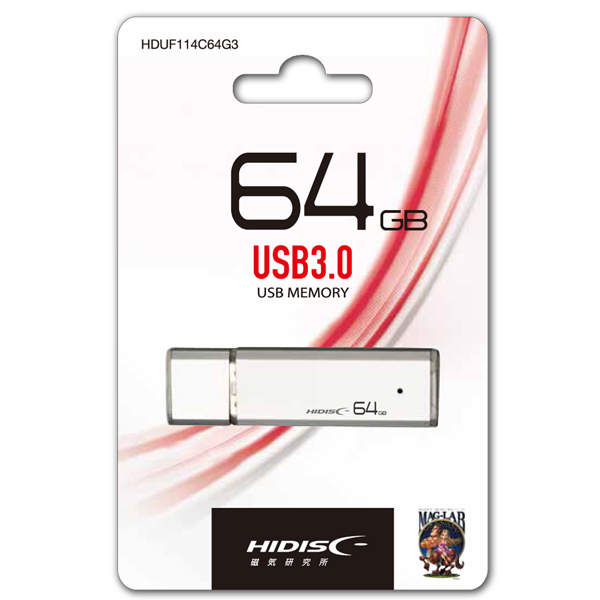 USB3.0メモリ 114C 64GB キャップ式