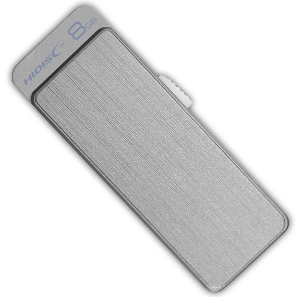 pSLC高耐久 USB3.2メモリ 127S 8GB スライド式