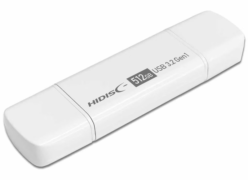 HIDISC 手軽にデータ移行できるType-C＆USB A両対応メモリ 512GB