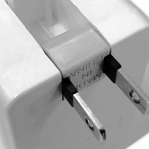 スマホタブレット充電対応 急速充電3.4A USB2ポート付3個口タップ